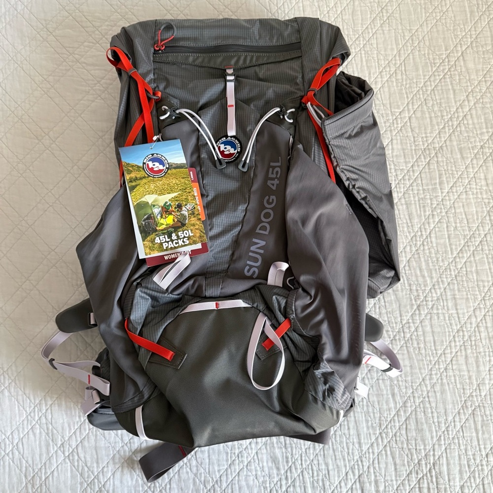 Big Agnes Sun Dog 45L Hiking Backpack NWT